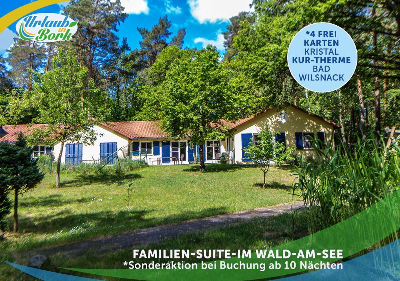 Familien-Suite-Im-Wald-Am-See Bork Eksteriør bilde