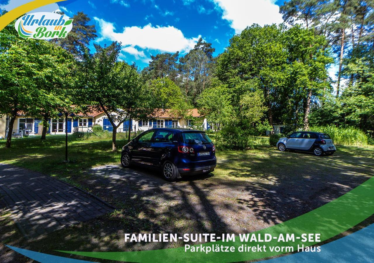 Familien-Suite-Im-Wald-Am-See Bork Eksteriør bilde