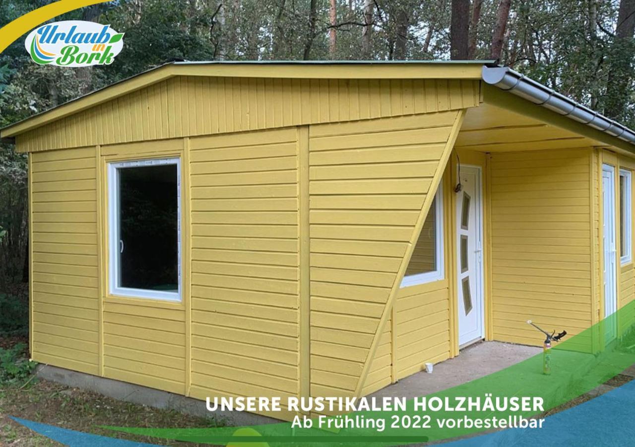 Familien-Suite-Im-Wald-Am-See Bork Eksteriør bilde